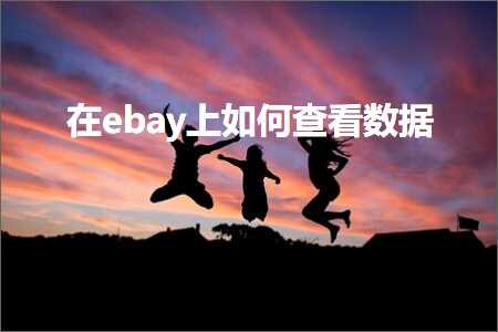 跨境电商知识:在ebay上如何查看数据